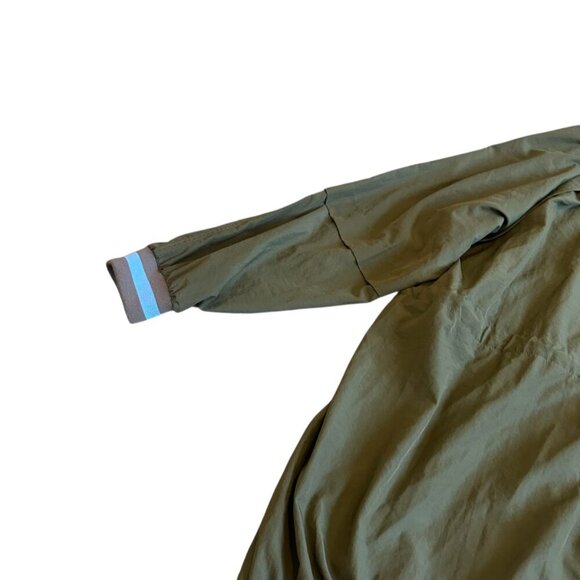 Free People Windswept Windbreaker Lightweight Jacket Long Length Size Small - Picture 10 of 14